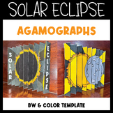 SOLAR ECLIPSE 2024 Agamographs Project Craft & Coloring pa