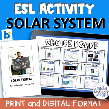 Preview of SOLAR SYSTEM | GOOGLE SLIDES | ESL