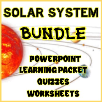 Preview of SOLAR SYSTEM and Phases of the Moon Earth Seasons Lesson Bundle