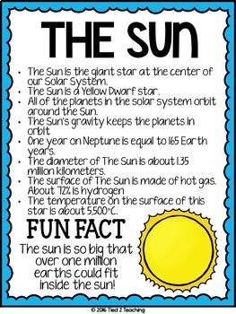 SOLAR SYSTEM POSTERS by Tied 2 Teaching | Teachers Pay Teachers