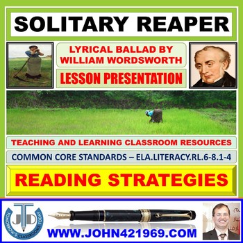 PPT - The Solitary Reaper by William Words Worth PowerPoint Presentation -  ID:1402340