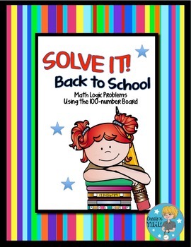 Preview of SOLVE IT! Back to School Math Logic Problems Using 100-number Board