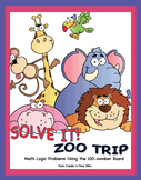 SOLVE IT! ZOO TRIP Math Logic Problems Using 100-number Bo