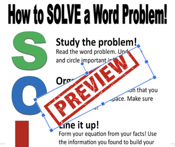 Preview of SOLVE- Problem Solving Method