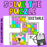 SOLVE THE PUZZLE - INTERACTIVE POWERPOINT GAME *EDITABLE*