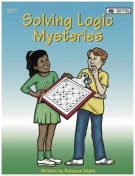 Preview of SOLVING LOGIC MYSTERIES: Grid Puzzles for Grades 3 to 6