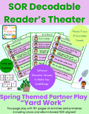 SOR Decodable Readers Spring Partner Play "Yard Work" R Co