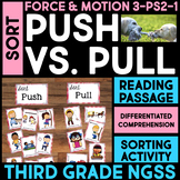 SORT Push and Pull Forces - Force & Motion Activity Balanc