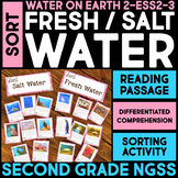 SORT Water Habitats - Salt or Fresh Water - 2nd Grade NGSS