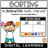 SORTING Interactive Mini-Unit (Digital Learning) {Google S