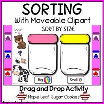 Preview of SORTING!!!  Sort by Many different Attributes! Google Slides Activity!
