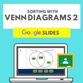 Preview of SORTING WITH VENN DIAGRAMS 2 - GOOGLE SLIDES