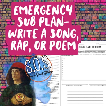 https://ecdn.teacherspayteachers.com/thumbitem/SOS-Emergency-Substitute-Lesson-Plan-Write-a-Song-Rap-or-Poem--8699927-1666700662/original-8699927-1.jpg