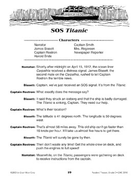 SOS Titanic by Evan-Moor Educational Publishers | TPT