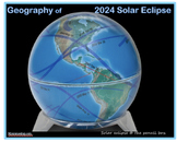 SOLAR ECLIPSE... the GEOGRAPHY of the 2024 Total Solar Eclipse