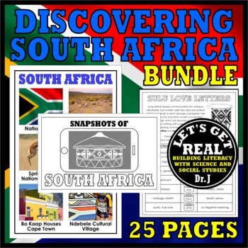 Preview of SOUTH AFRICA: Discovering South Africa Bundle