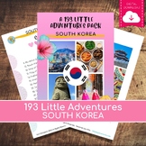 SOUTH KOREA a 193 Little Adventures Pack - Printable cultu