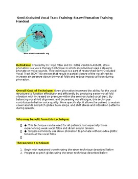 Preview of SOVT: Semi Occluded Vocal Tract Training