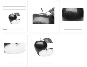 Preview of SP006 (PDF): APPLE (parts of) 3 part cards & book making set (9pgs)