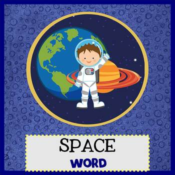 Preview of SPACE KIDS - Newsletter Template WORD