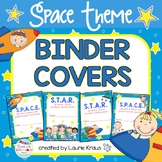 SPACE Theme Binder Covers