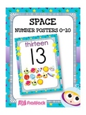 SPACE Themed Number Posters 0 to 20
