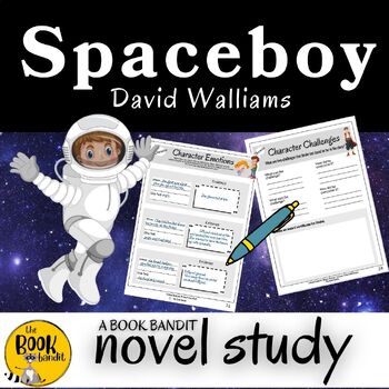 Preview of SPACEBOY by David Walliams - NOVEL STUDY and Reading Comprehension