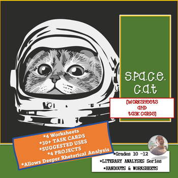 Preview of SPACECAT - RHETORICAL ANALYSIS  [WORKSHEETS & ACTIVITIES]