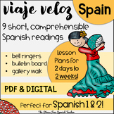 SPAIN Comprehensible Spanish Reading Country Study Viaje V