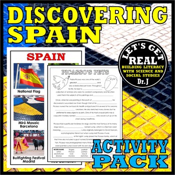 Preview of SPAIN: Discovering Spain Activity Pack