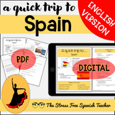 SPAIN Reading country study ENGLISH VERSION Quick Trip series