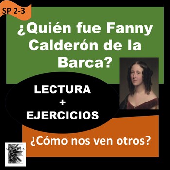 Preview of SPANISH 2 / 3 - MEXICO - Who was Fanny Calderón de la Barca?
