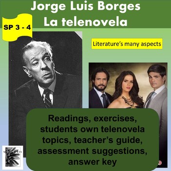 Preview of SPANISH 3 - ARGENTINA - Borges, Soap operas, literature's many aspects