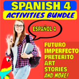 SPANISH 4 BUNDLE OF ONLINE AND PRINTABLE ACTIVITIES