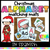 Abecedario | Christmas Alphabet Matching Cards in Spanish