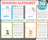 SPANISH ALPHABET tracing letters | Learn to write Spanish 