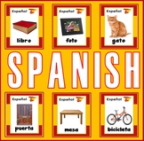 SPANISH AND ENGLISH FLASHCARDS LANGUAGE TEACHING RESOURCES