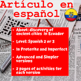 SPANISH ARTICLE: 2 versions with activities to practice