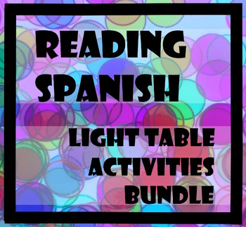 Preview of BUNDLE - ESPAÑOL - Reading activities. Alphabet recognition. EL ABECEDARIO