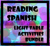 BUNDLE - ESPAÑOL - Reading activities. Alphabet recognitio