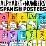 SPANISH Alphabet and Number Posters | Letter and Number Formation
