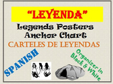 SPANISH Anchor Charts for LEGENDS-Carteles de LEYENDAS