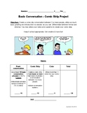 SPANISH: BASIC GREETINGS & INTRODUCTIONS Comic Strip Project