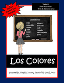 SPANISH "Colors" ACTIVITIES