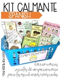 SPANISH Calm Down Kit- Visual Behavioral Management Tools 