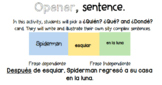 SPANISH Complex Sentences / Oraciones Complejas en español