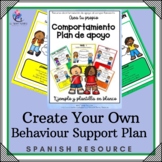 SPANISH - Create  Behavior Support Plan - Emotional Levels