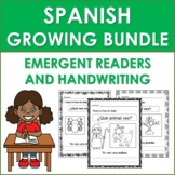 SPANISH EMERGENT READERS AND HANDWRITING GROWING BUNDLE (W