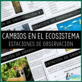 SPANISH Ecosystem Changes Observation Stations {Printable 
