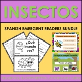 SPANISH Emergent Readers and Handwriting: BUGS/INSECTS (LO